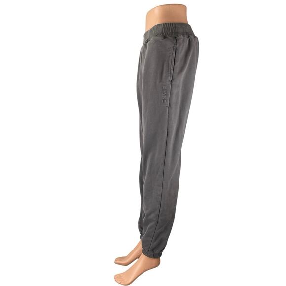 DFYNE Women's Gray High Rise Pull On Tapered Athletic Jogger Sweat Pants Size S - Picture 2 of 5